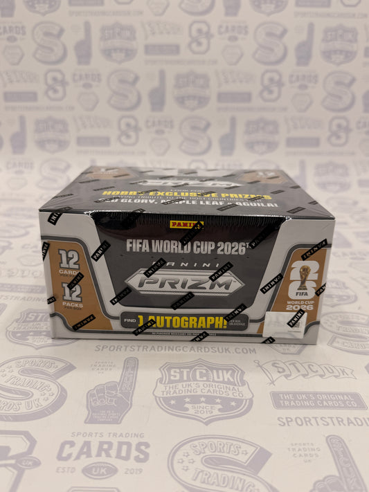 2026 Panini Prizm FIFA World Cup Soccer Hobby Box - Sports Trading Cards UK