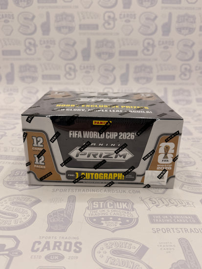 2026 Panini Prizm FIFA World Cup Soccer Hobby Box - Sports Trading Cards UK