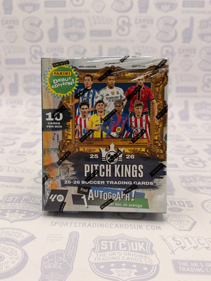 2025-26 Panini Pitch Kings Soccer Hobby International Box - Sports Trading Cards UK