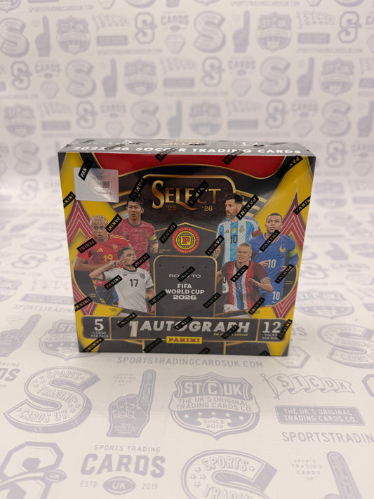 2025-26 Panini Select Road to FIFA World Cup Soccer Hobby International Box - Sports Trading Cards UK