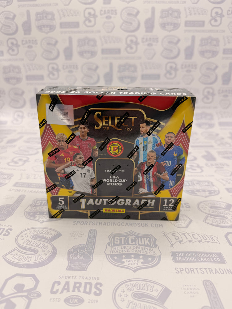 2025-26 Panini Select Road to FIFA World Cup Soccer Hobby International Box - Sports Trading Cards UK
