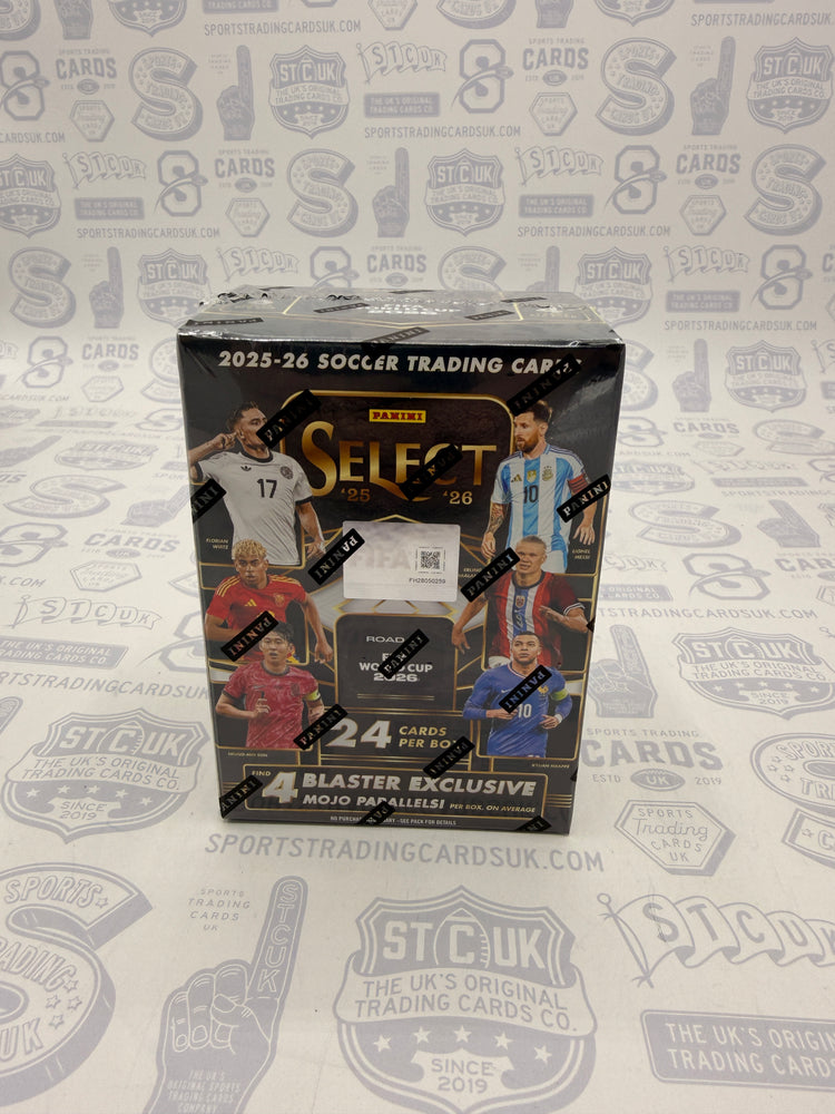 2025-26 Panini Select Road to FIFA World Cup Soccer Blaster Box - Sports Trading Cards UK