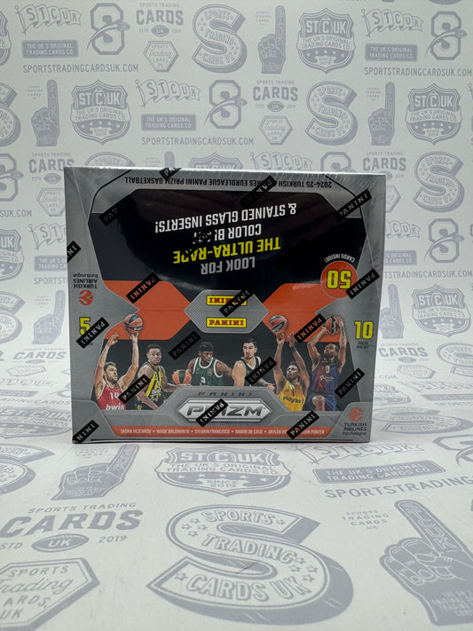 2024-25 Panini Turkish Airlines Euroleague Prizm Basketball Hobby Box