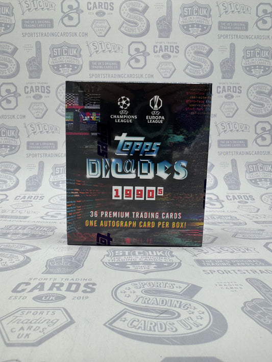 2025 Topps Decades UCC Box