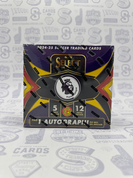 2024-25 Panini Select EPL Soccer International Hobby 12 Box Case