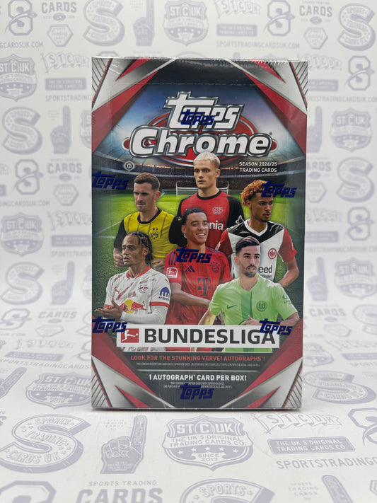 2024/25 Topps Chrome Bundesliga Soccer Hobby Box