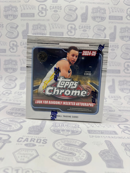 2024-25 Topps Chrome Basketball Mega Box