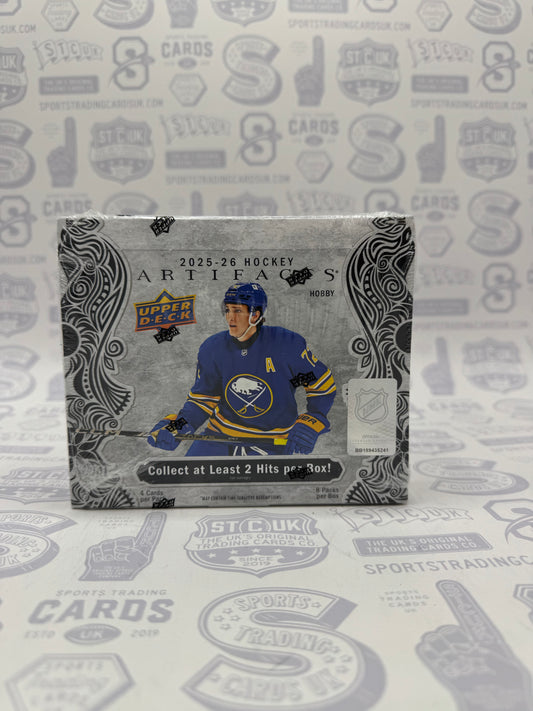 2025-26 Upper Deck Artifacts Hockey Hobby Box
