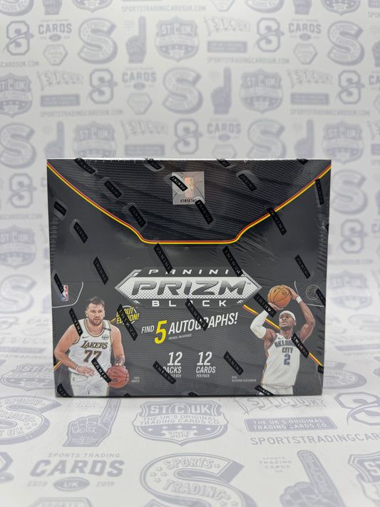 2024-25 Panini Prizm Black Basketball Hobby Box
