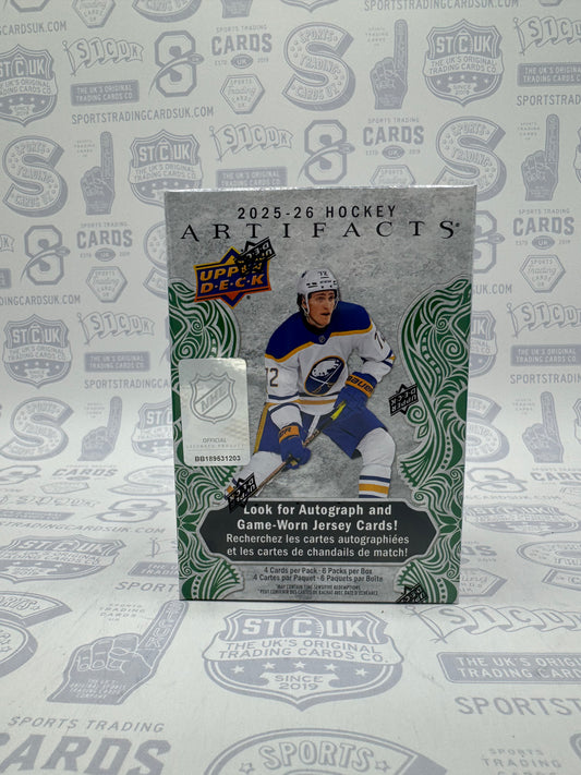 2025-26 Upper Deck Artifacts Hockey Blaster Box