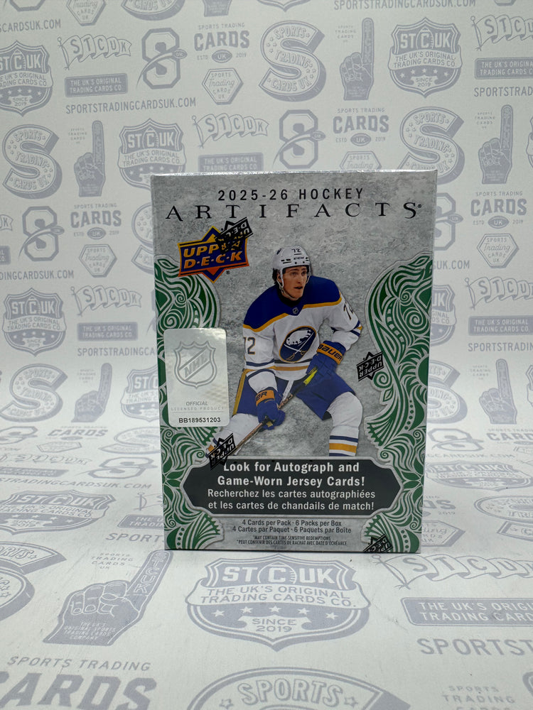 2025-26 Upper Deck Artifacts Hockey Blaster Box