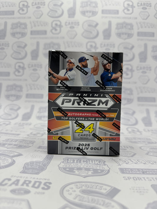 2025 Panini Prizm LIV Golf Blaster Box