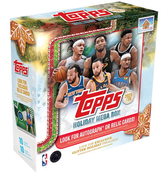 2025-26 Topps Holiday Basketball Mega Box