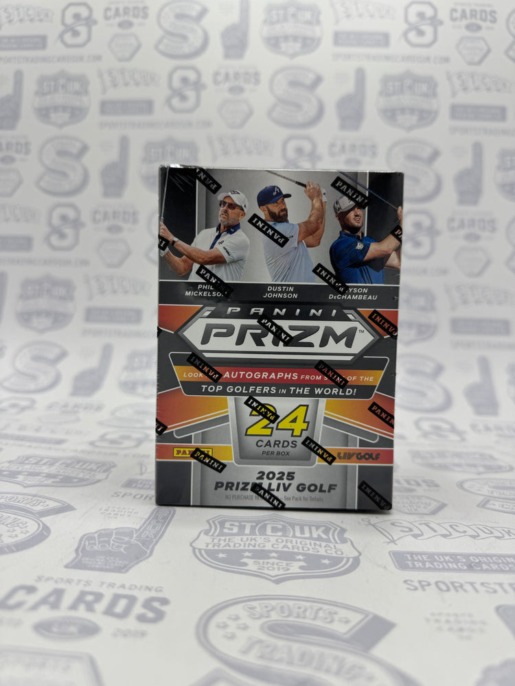 2025 Panini Prizm LIV Golf Blaster Box