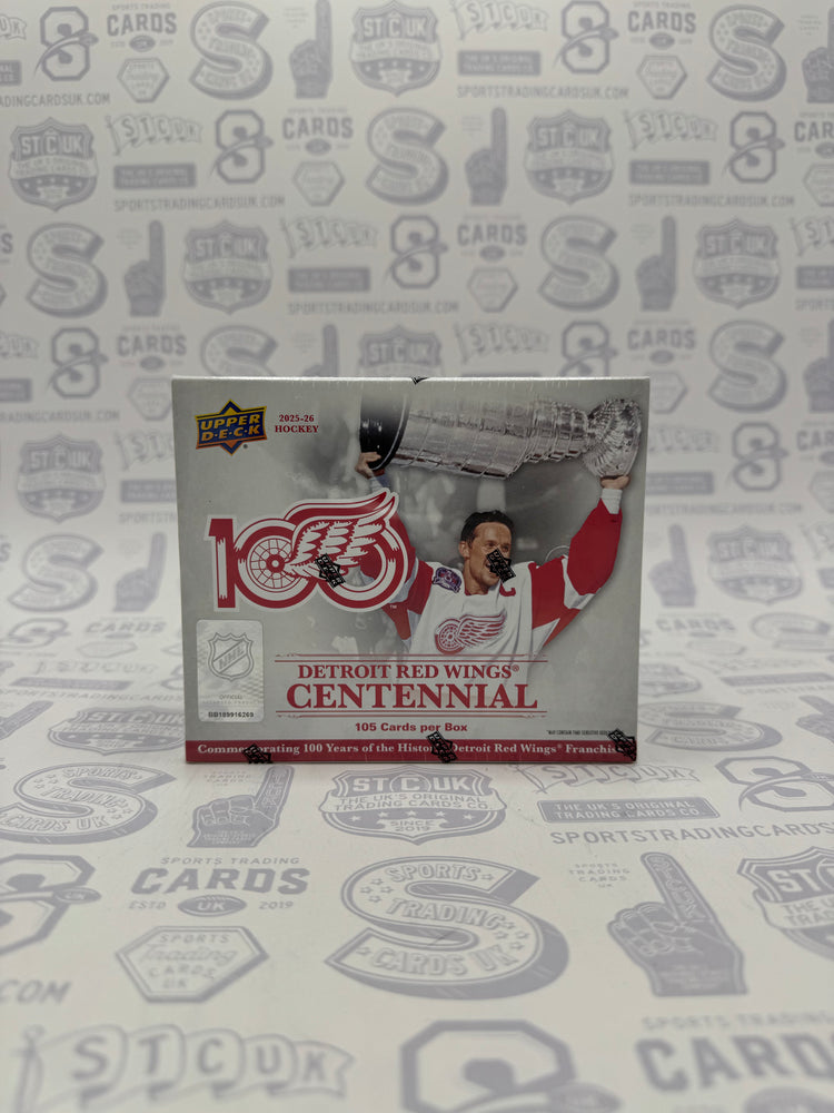 2025-26 Upper Deck Detroit Red Wings Centennial Hockey Box Set