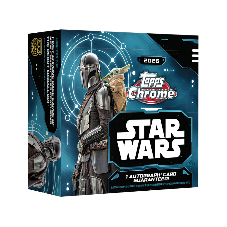 Pre Order - 2026 Topps Star Wars Chrome Hobby Box