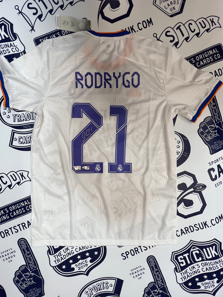 Rodygo Real Madrid Autographed Adidas Jersey