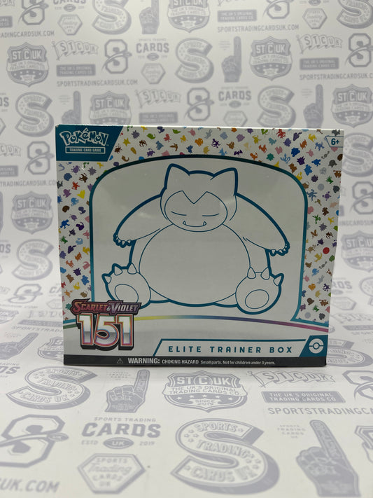 Pokemon Scarlet & Violet 151 Elite Trainer Box