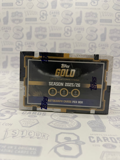 2025-26 Topps UCC Gold Box - Sports Trading Cards UK