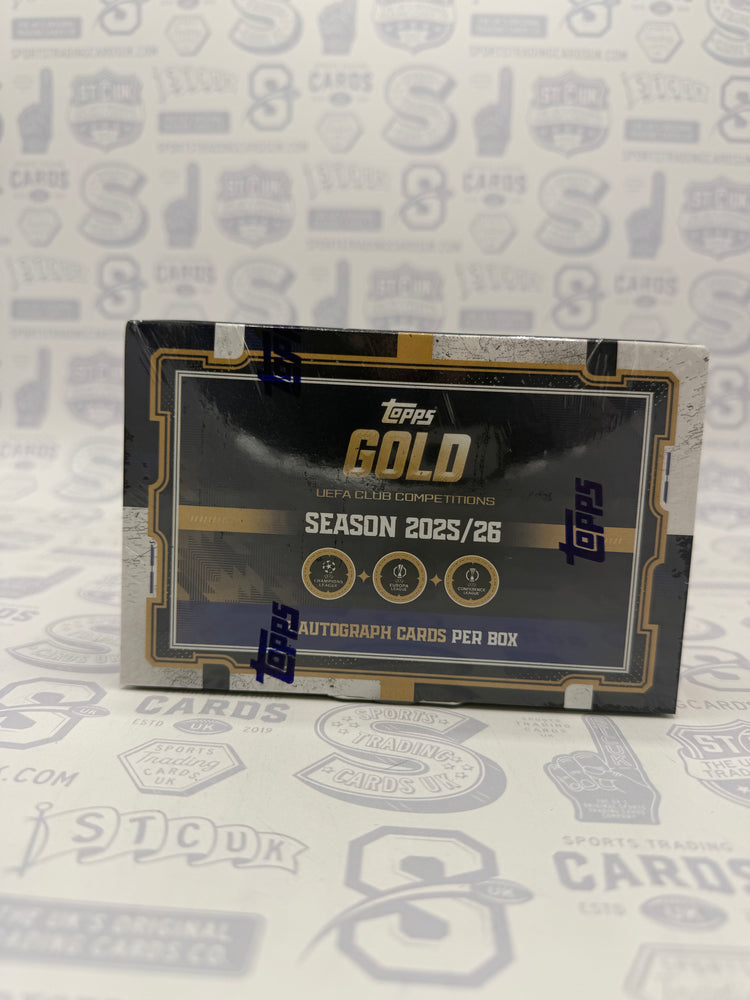 2025-26 Topps UCC Gold Box - Sports Trading Cards UK