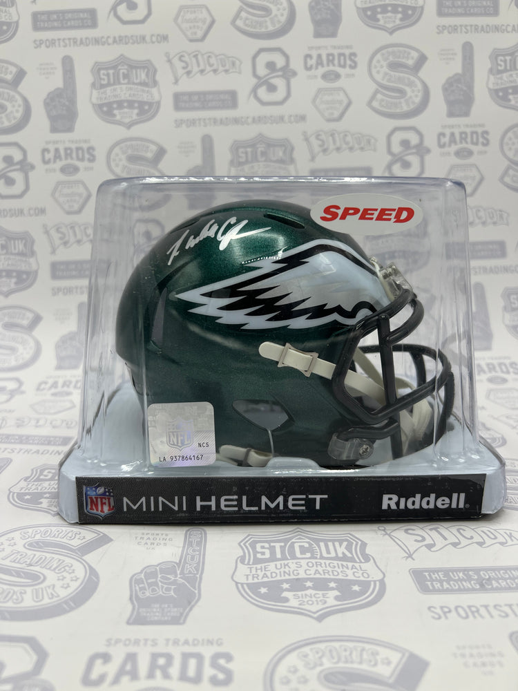 Randall Cunningham Philadelphia Eagles Autographed Riddell Speed Mini Helmet