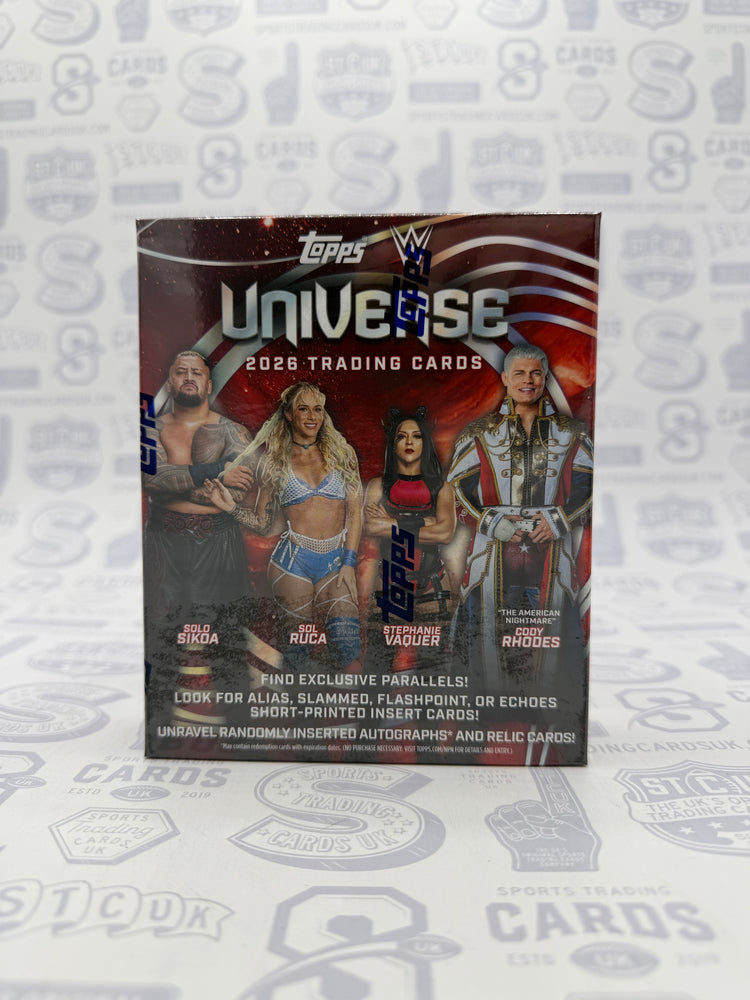 2026 Topps Universe WWE Wrestling Mega Box