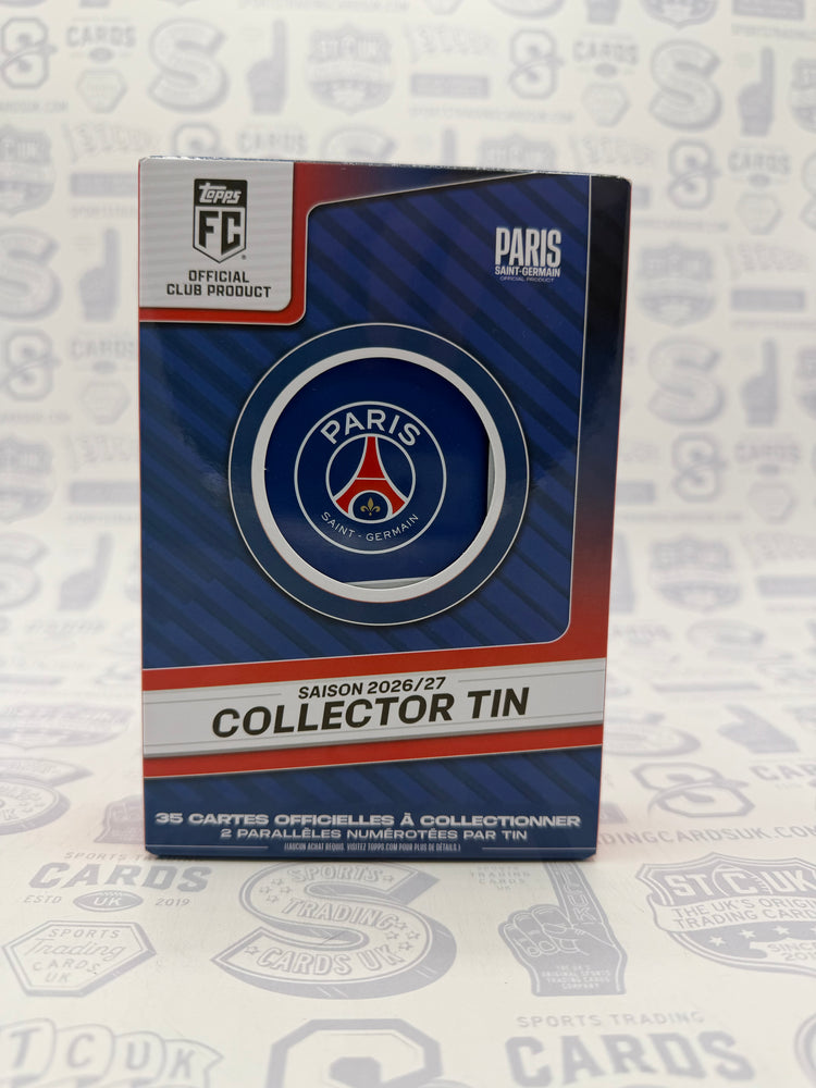 2026-27 Topps Paris Saint-Germain Collector Tin