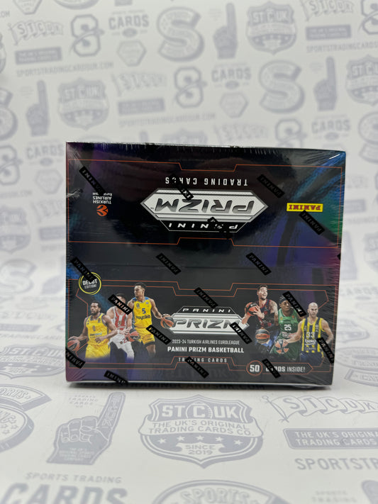 2023-24 Panini Turkish Airlines Euroleague Prizm Basketball Hobby Box