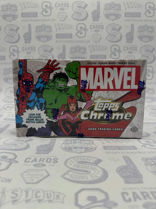 2024 Topps Marvel Chrome Hobby Box