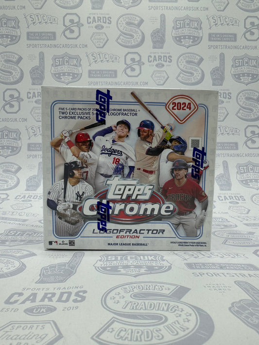 2024 Topps Chrome Baseball Logofractor Box