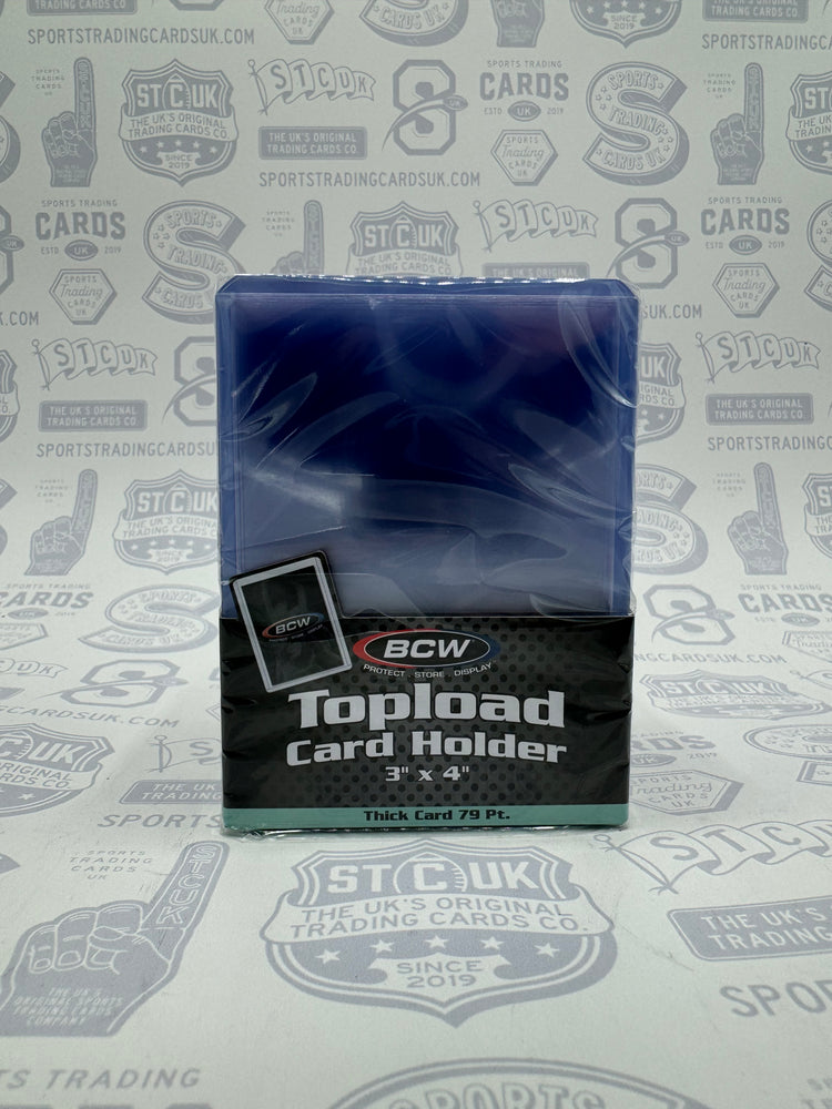 BCW Thick Card Topload Holder - 79 PT. (25 pack)