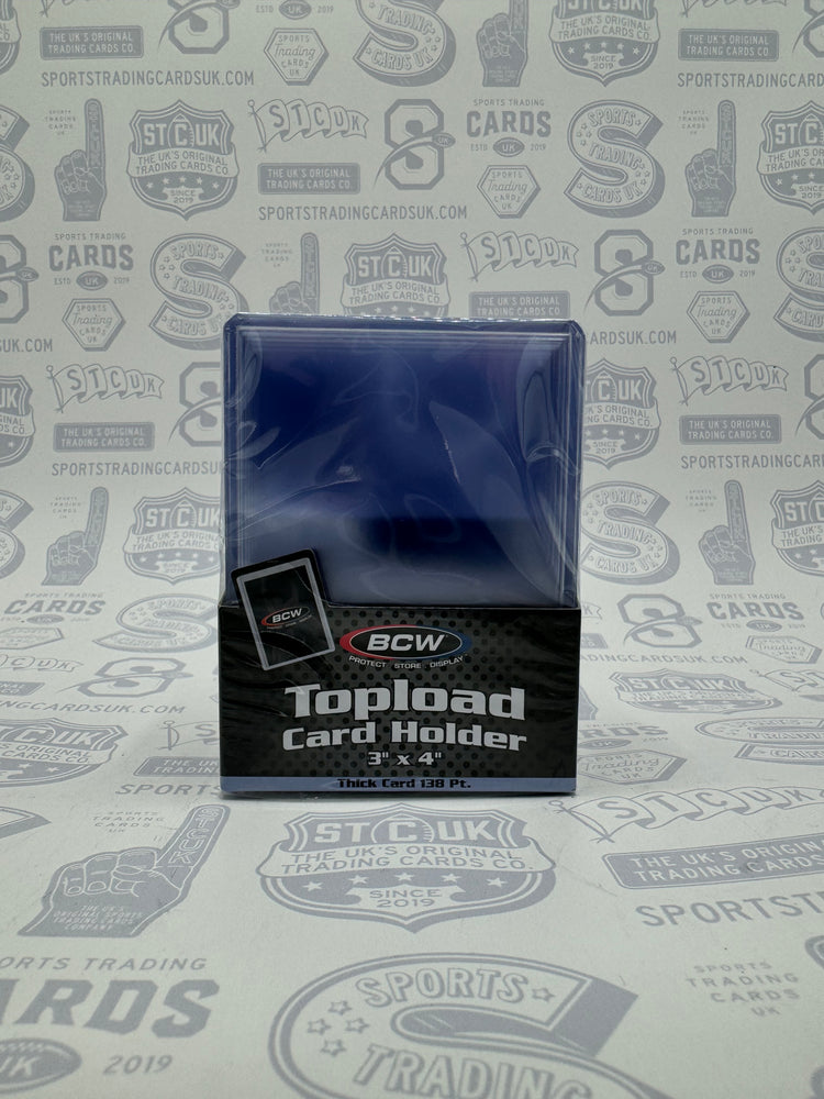 BCW Thick Card Topload Holder - 138 PT. (10 pack)