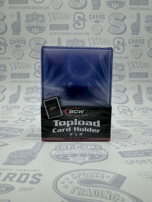 BCW Thick Card Topload Holder - 168 PT. (10 pack)