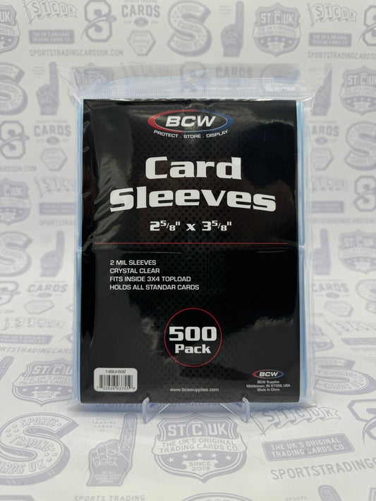 BCW Standard Card Sleeves - 500 Pack