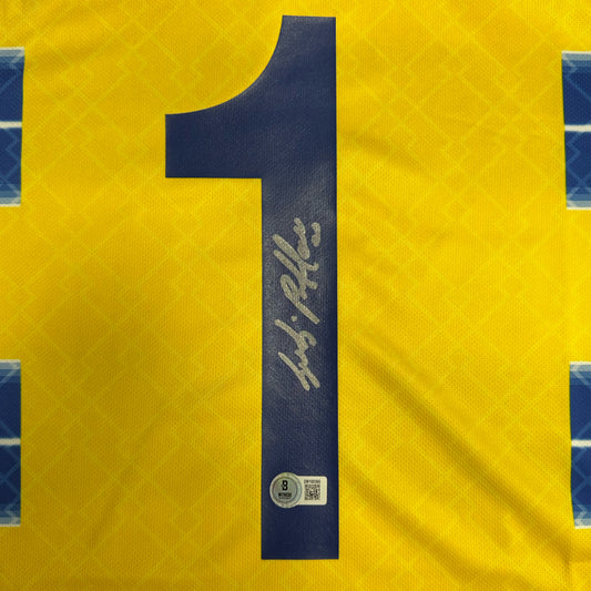 GIANLUIGI BUFFON SIGNED PARMA GOALKEEPER SOCCER JERSEY #1 – BECKETT COA