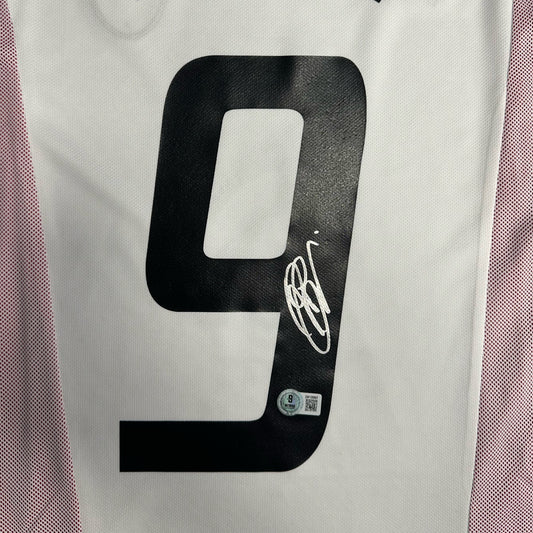 FILIPPO INZAGHI SIGNED AC MILAN AWAY SOCCER JERSEY #9 – BECKETT COA