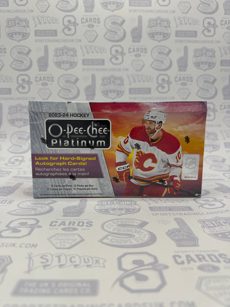 2023-24 Upper Deck O-Pee-Chee Platinum Hockey Hobby Box