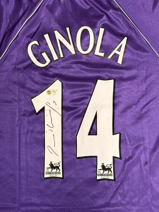 David Ginola Signed Tottenham Hotspur Jersey