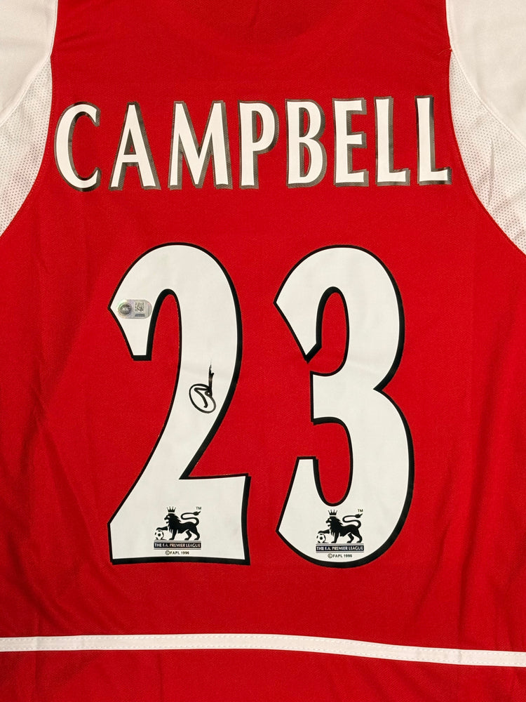 Sol Campbell Signed Arsenal Jersey