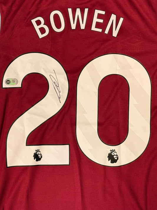 Jarod Bowen Signed West Ham Jersey