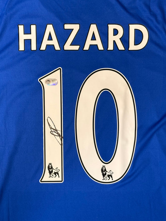 Eden Hazard Signed Chelsea Jersey