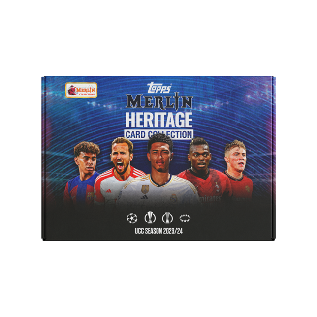 2023/24 Topps Merlin Heritage UEFA Soccer Box