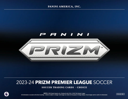 2023/24 Panini Prizm English Premier League Choice Soccer Hobby 20 Box Case