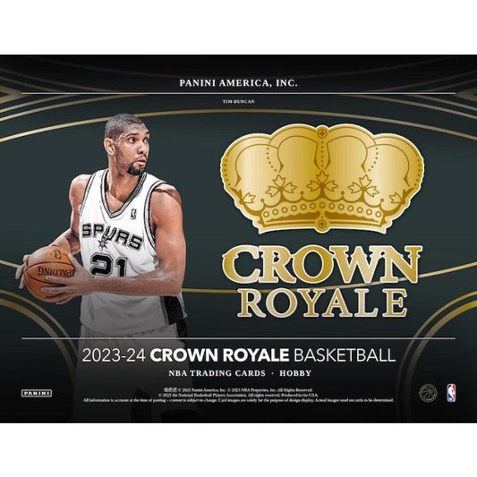 Pre Order - 2023-24 Panini Crown Royale Basketball Hobby Box