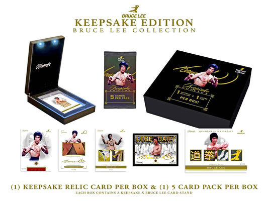 Pre Order - 2024 Super Break Keepsake Bruce Lee 50th Anniversary Collection Box