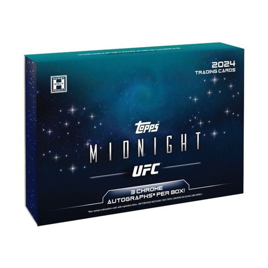 Pre Order - 2024 Topps Midnight UFC Hobby Box
