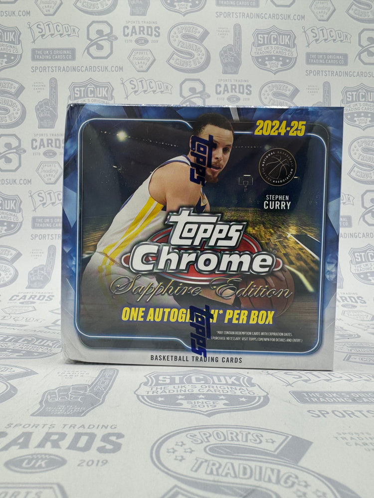 2024/25 Topps Chrome Basketball Sapphire Box