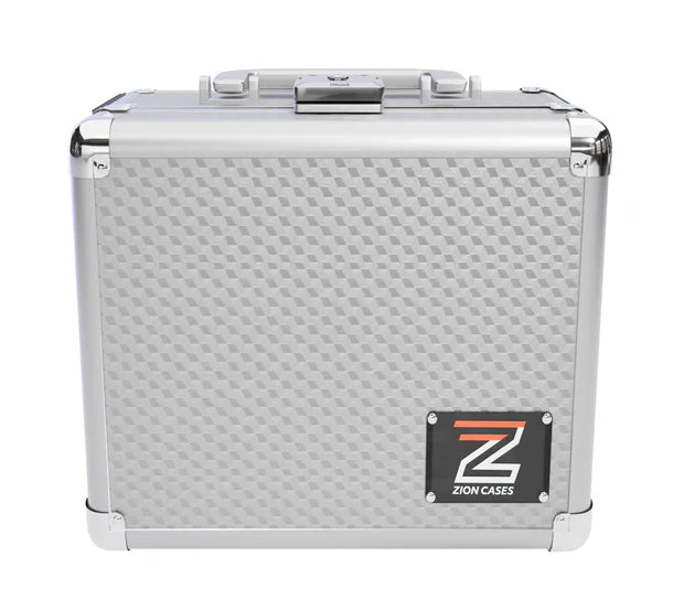 Zion Cases SLAB CASE 2 ROW - Cubed Silver