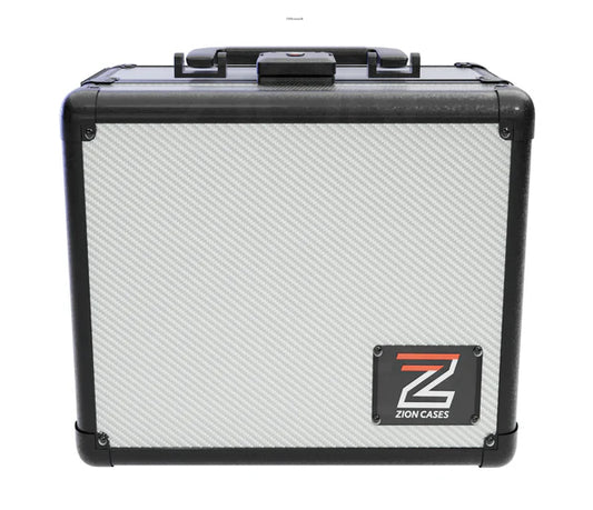 Zion Cases SLAB CASE 2 ROW - Carbon Fibre White