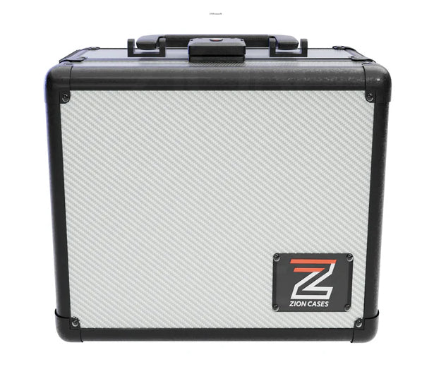 Zion Cases SLAB CASE 2 ROW - Carbon Fibre White